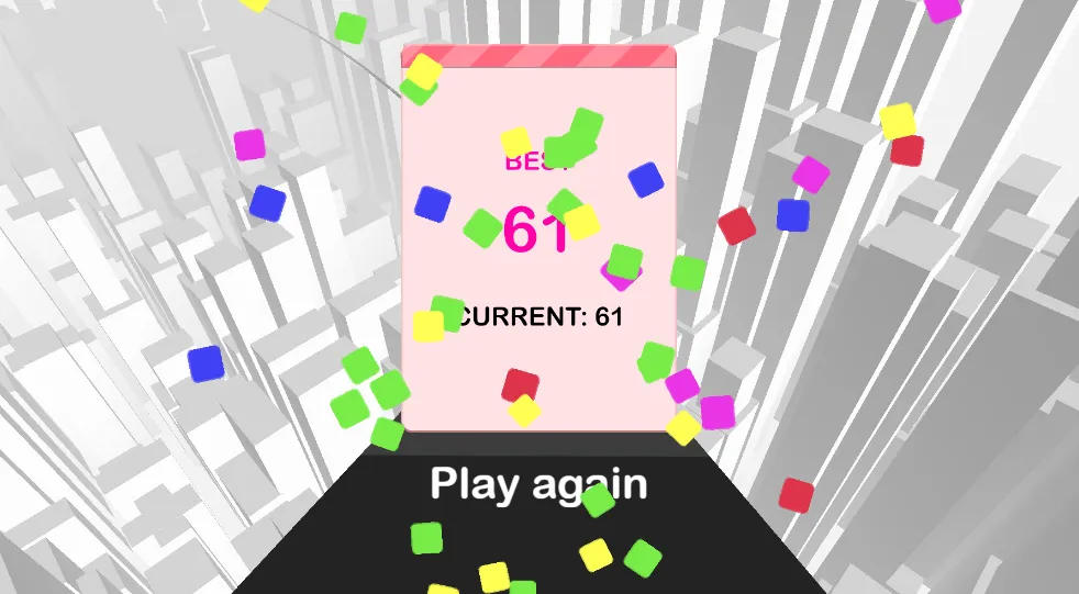 Color Road gameplay screenshot 5 showing 3D Games, Color Matching