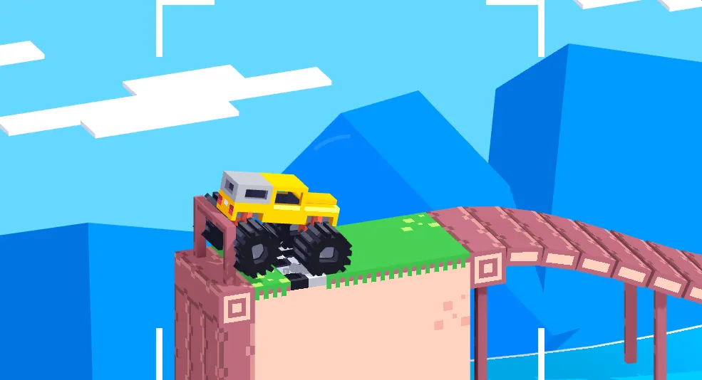 Drive Mad gameplay screenshot 2 showing car, driving