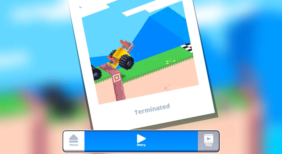 Drive Mad gameplay screenshot 4 showing car, driving