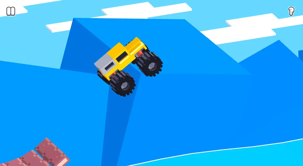 Drive Mad gameplay screenshot 5 showing car, driving