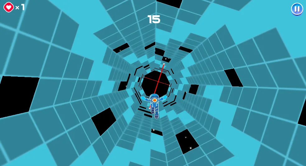 Electron Dash gameplay screenshot 4 showing skill, running