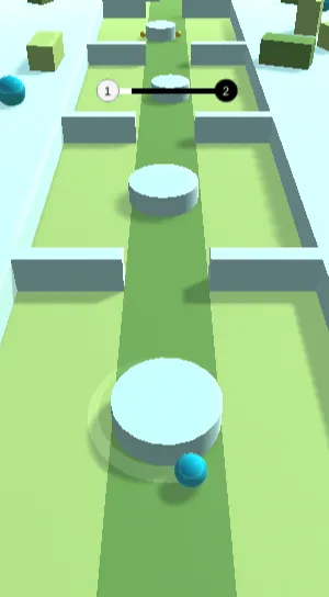 Falling Ball gameplay screenshot 4 showing Arcade, Avoiding