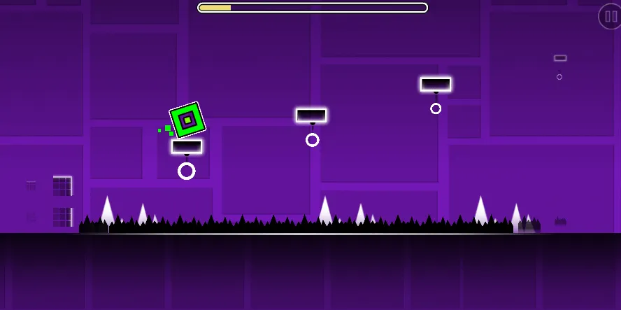 Geometry Dash Lite gameplay screenshot 3 showing geometry, dash