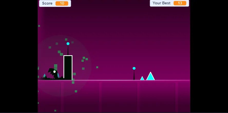 Geometry Dash SubZero gameplay screenshot 5 showing geometry, dash