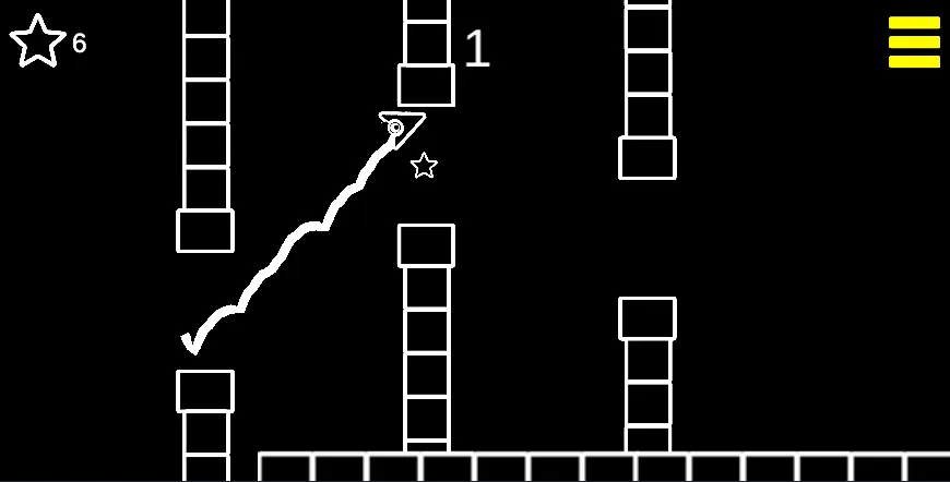 Geometry Flap gameplay screenshot 4 showing geometry, flap