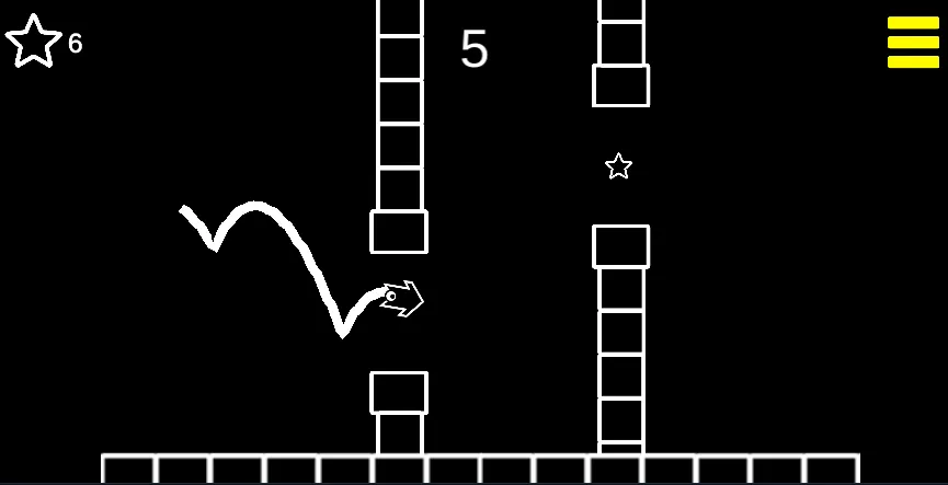 Geometry Flap gameplay screenshot 5 showing geometry, flap