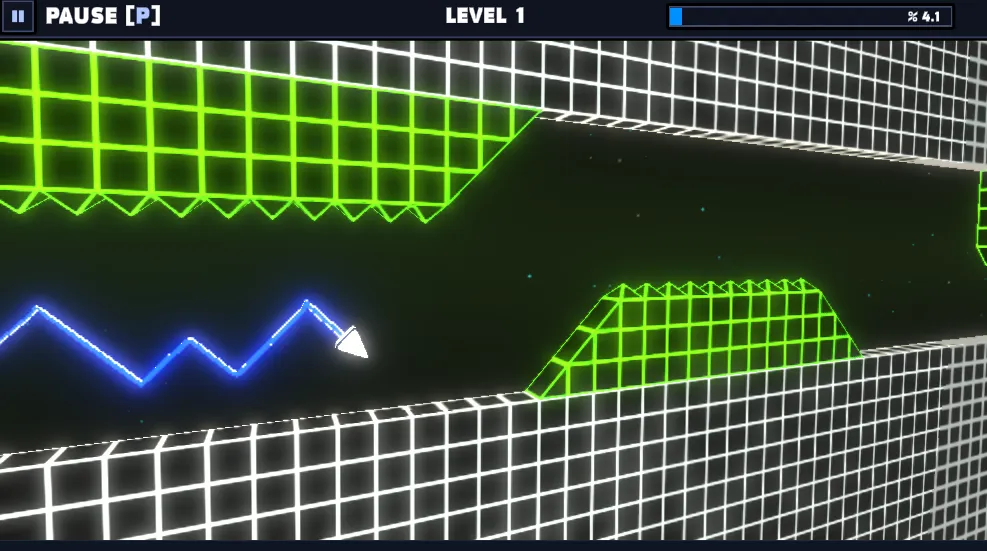 Geometry Vibes 3D gameplay screenshot 3 showing geometry, 3d