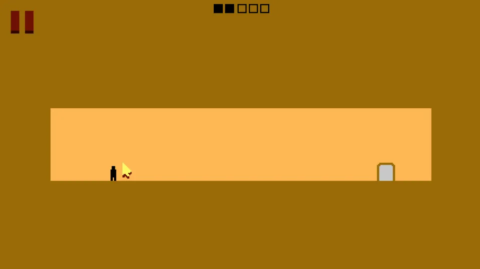 Level Devil gameplay screenshot 2 showing Platformer, Trap