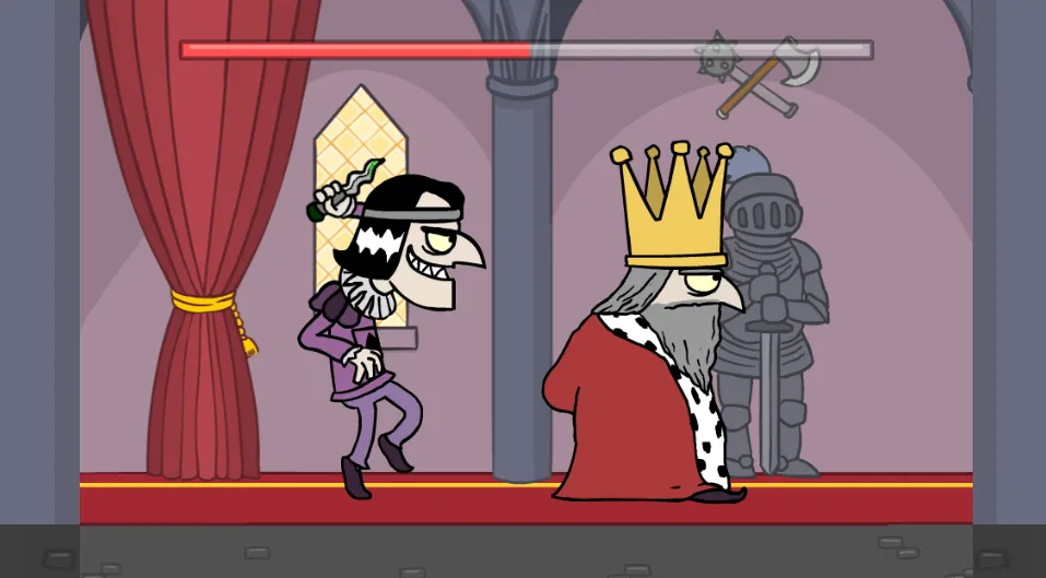 Murder gameplay screenshot 2 showing Stealth, Timing