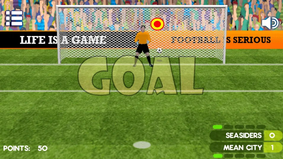Penalty Shooters 2 gameplay screenshot 4 showing Football, Penalty