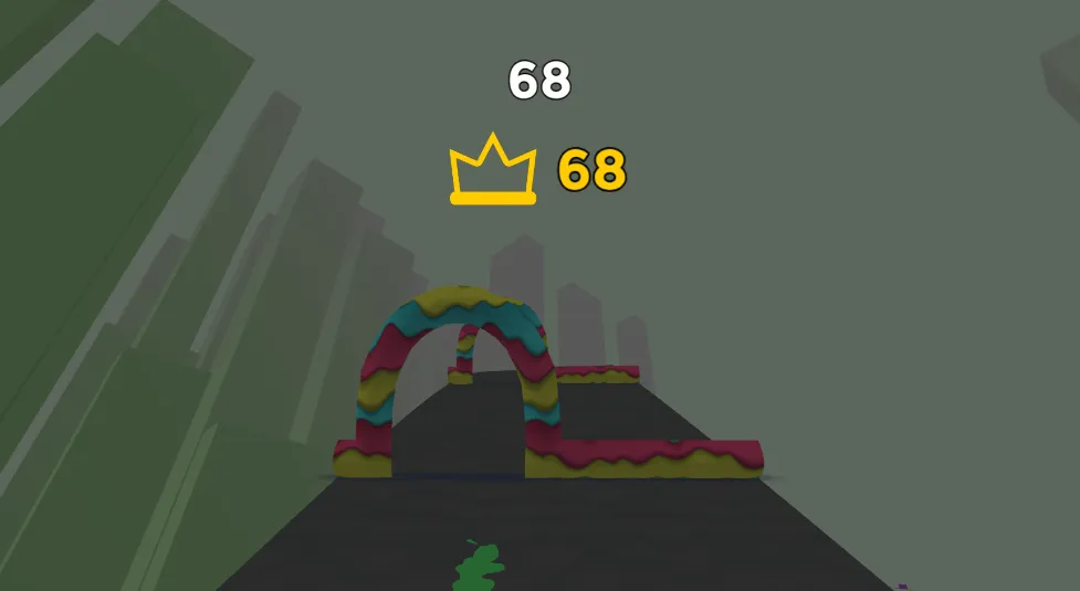Slime Road gameplay screenshot 4 showing Arcade, Endless