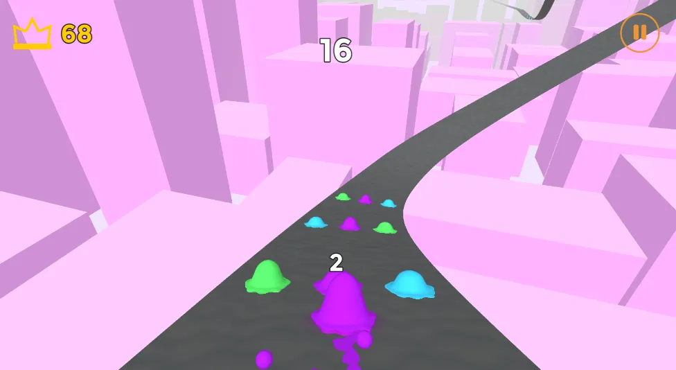 Slime Road gameplay screenshot 5 showing Arcade, Endless