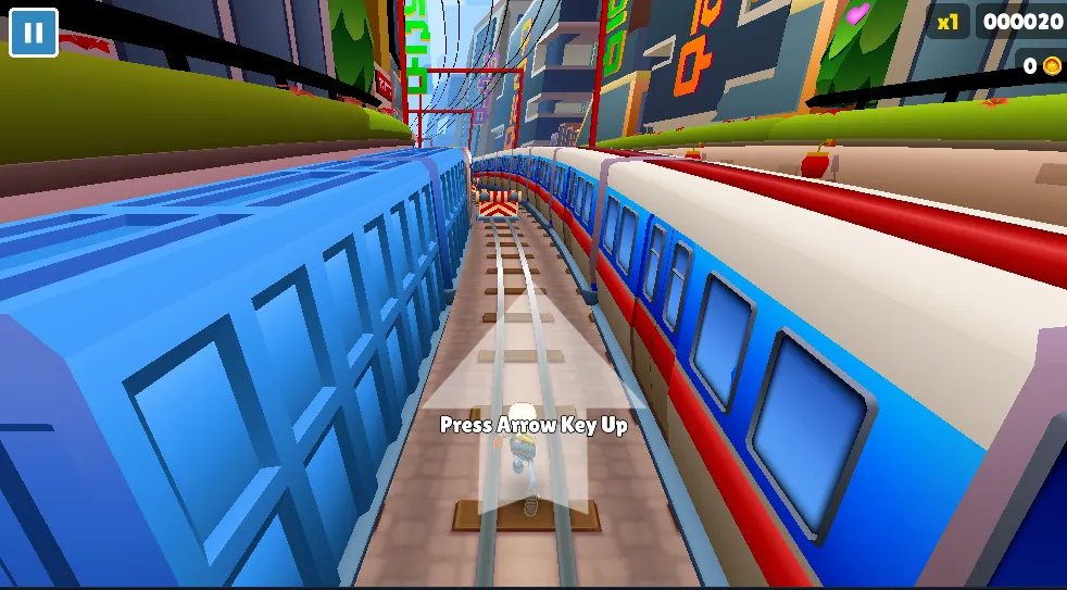 Subway Surfers New York gameplay screenshot 2 showing Subway Surfers, Endless Runner